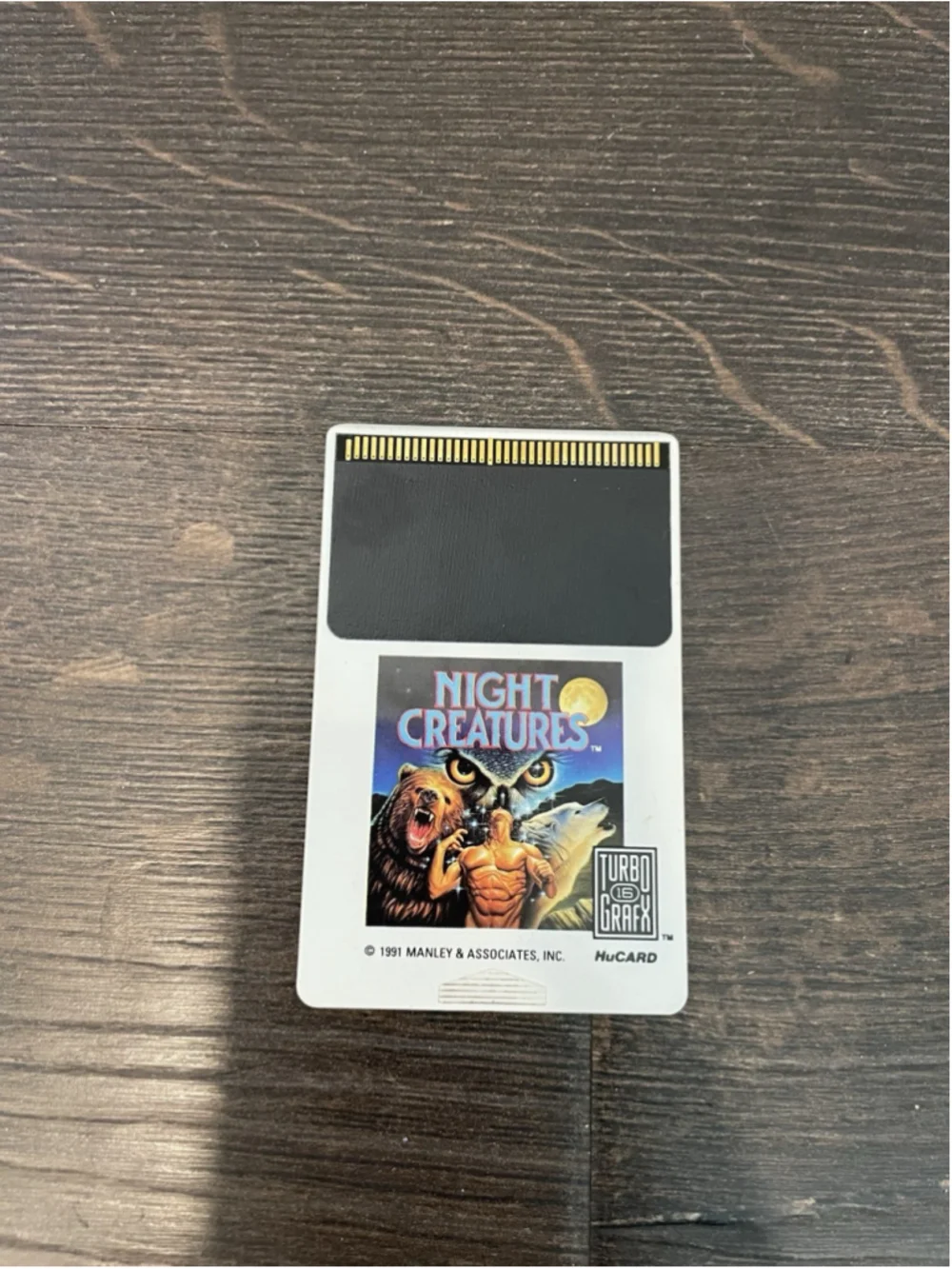 Night Creatures Game with Manual Turbografx 16 NEC HuCARD